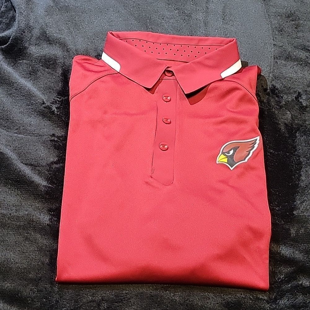 Arizona Cardinals Nike Dri Fit Polo, size XL